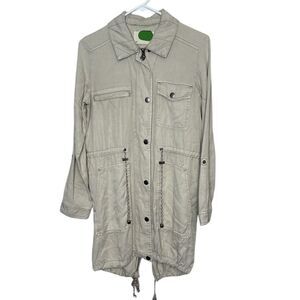 ANTHROPOLOGIE Women's Cream Manto Field Jacket Size XS
